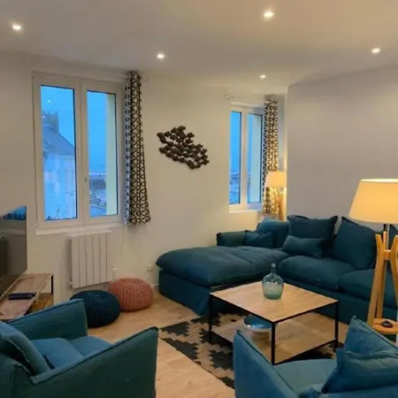 Le Semaphore Vue Port Et Situation Triangle D Or Port Centre Holiday home Fecamp